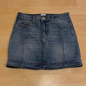Festival Western Denim Mini Skirt Size 6